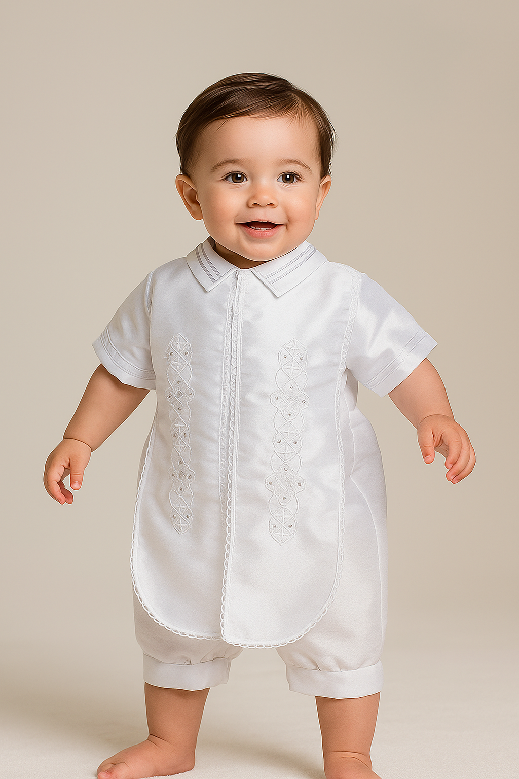 Mameluco Shantung Ensamble #1029