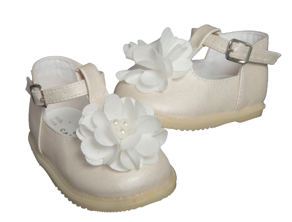 Zapatos Bebe ideal Bautizo Niña #406