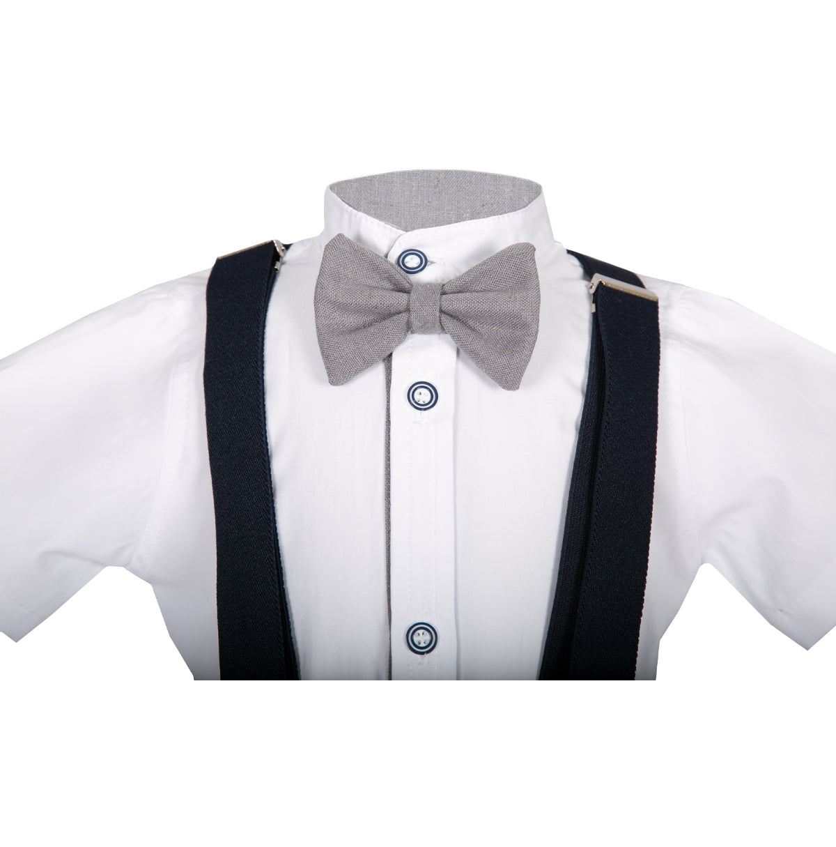 Traje Carlos, de short con tirantes # 11005