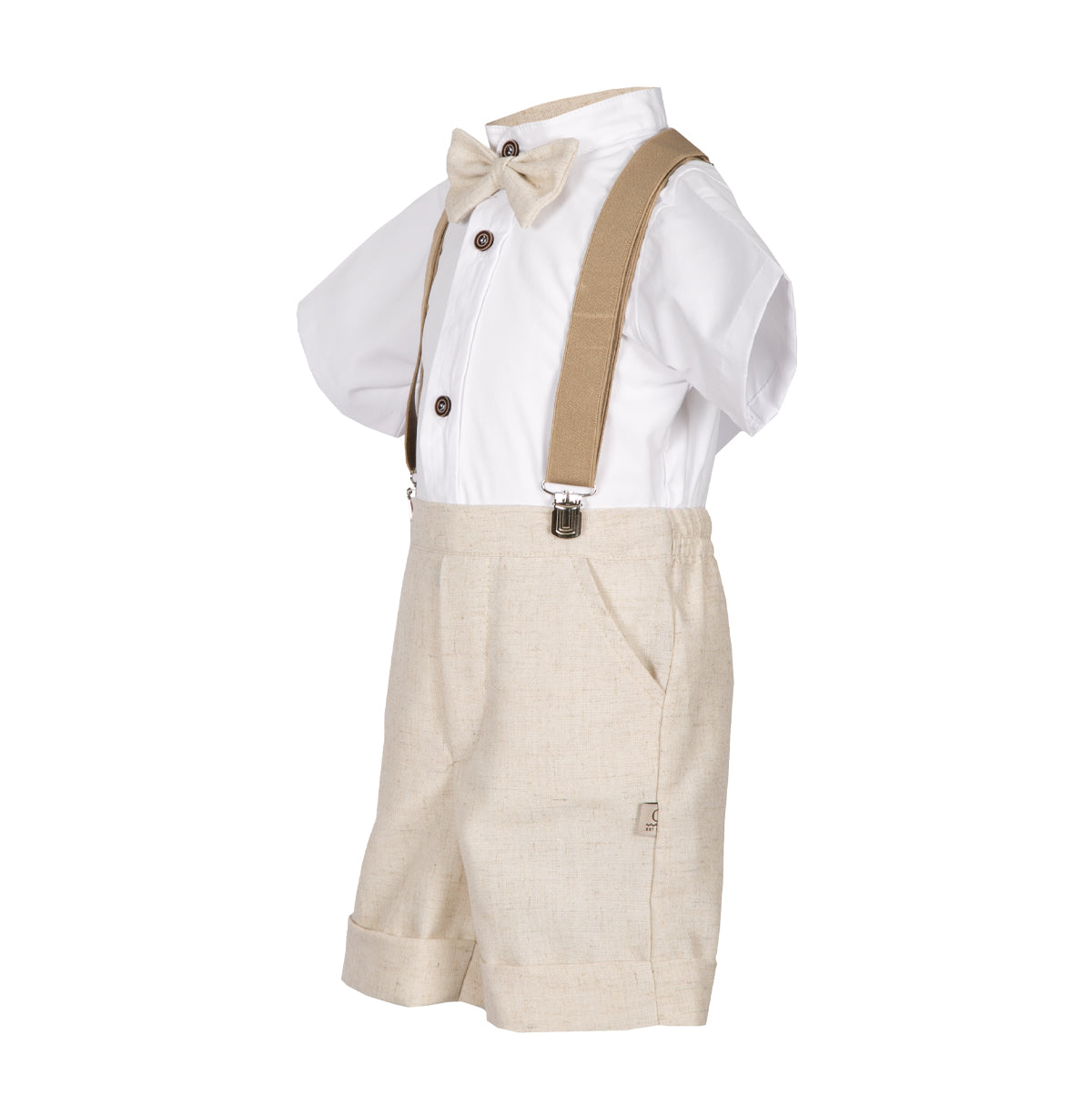 Traje Carlos, de short con tirantes # 11005