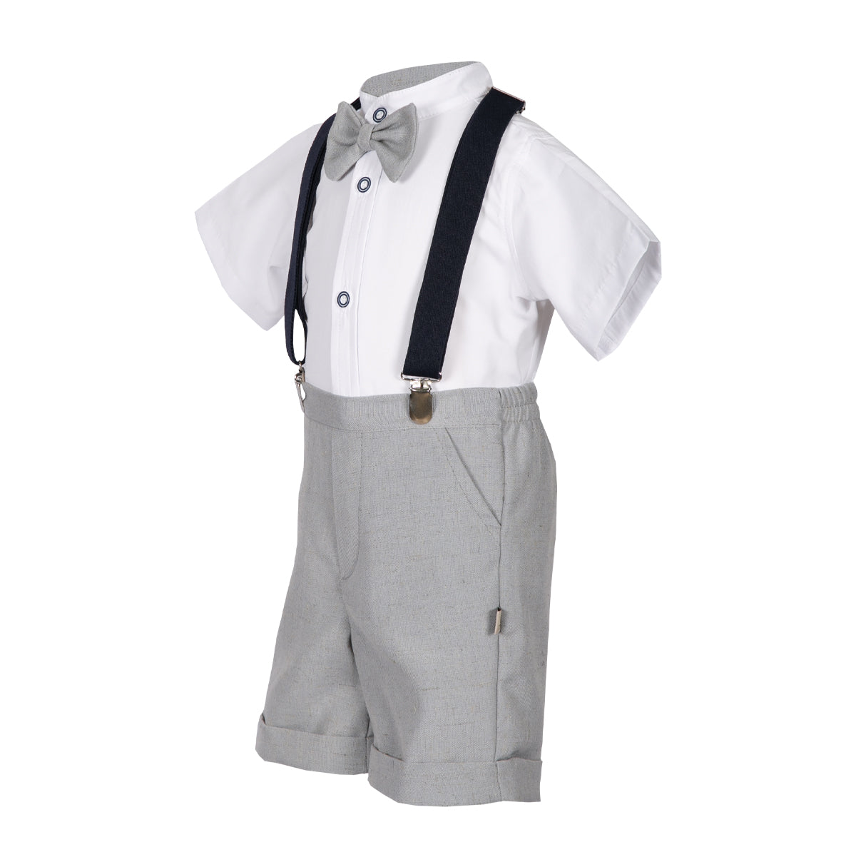 Traje Carlos, de short con tirantes # 11005