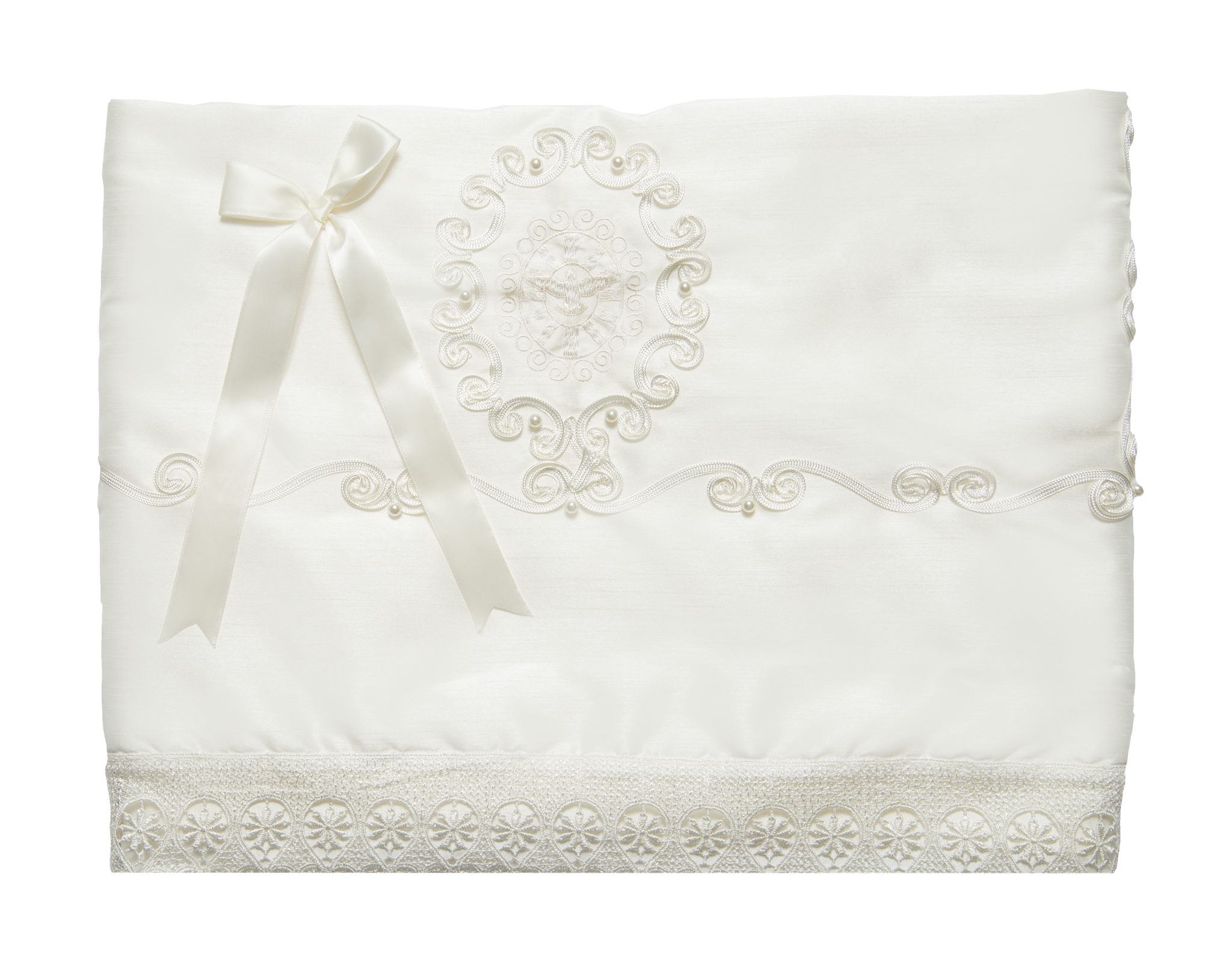 Cobija shantung con polar Medallon