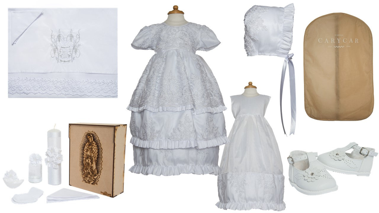 Kit bautizo niña -Modelo 9060