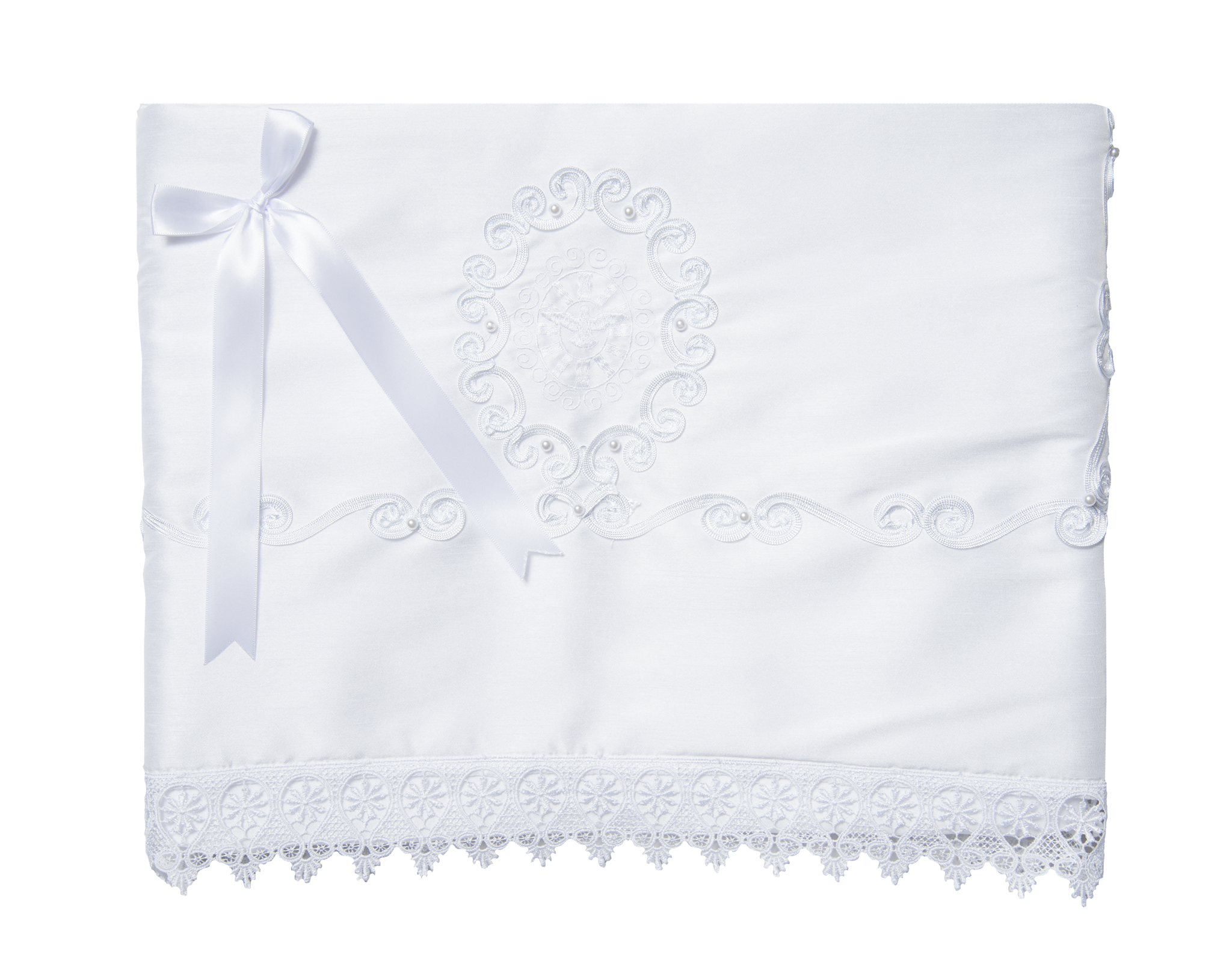 Cobija shantung con polar Medallon