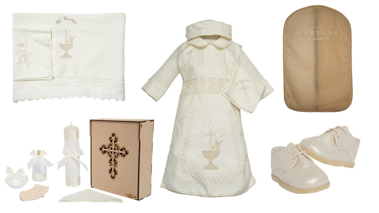 Kit de bautizo de niño- Modelo 057