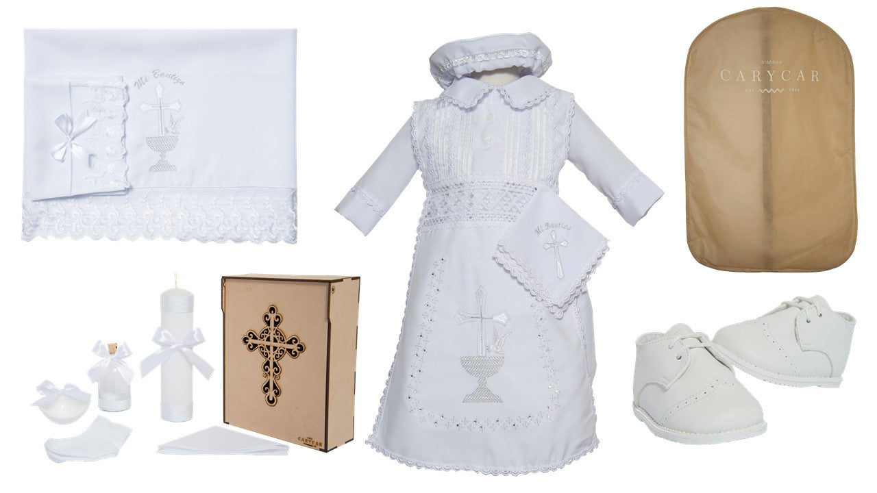 Kit de bautizo de niño- Modelo 057