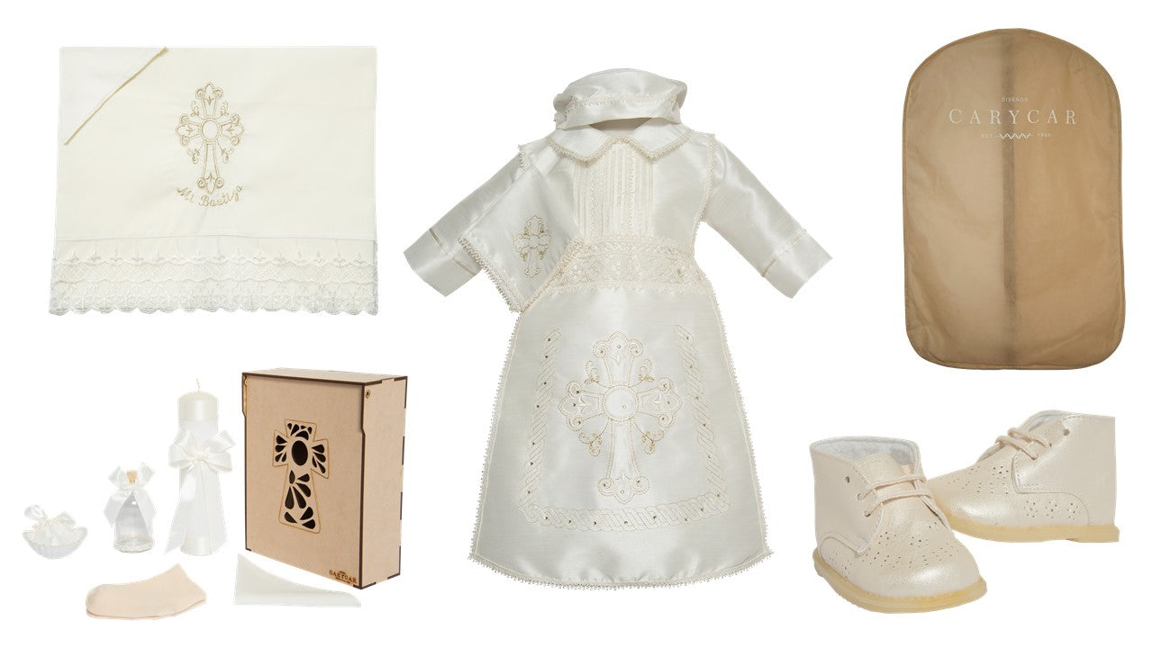 Kit de bautizo niño- Modelo 1027