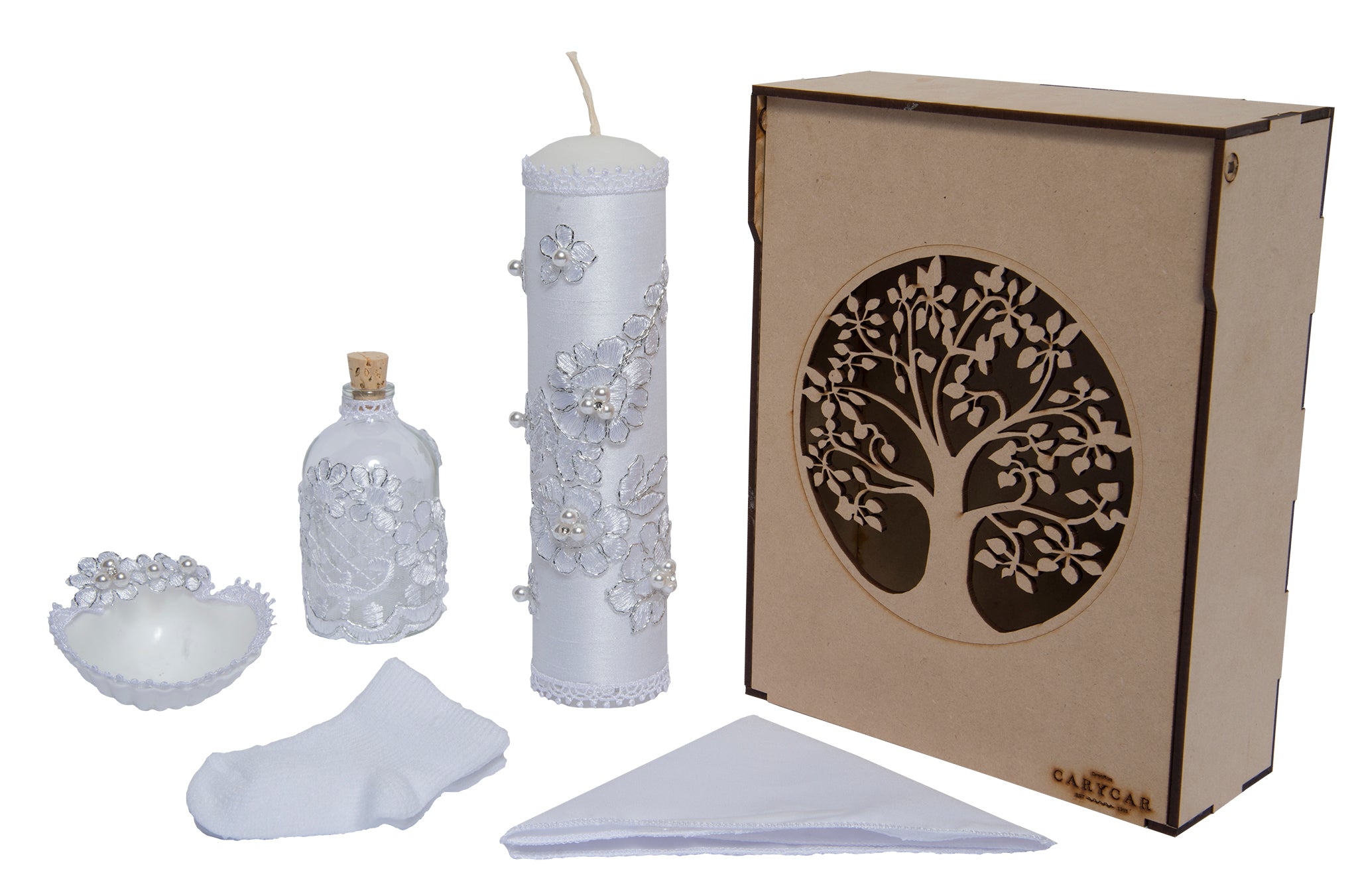 Kit de Vela Shantung y Perlas #4