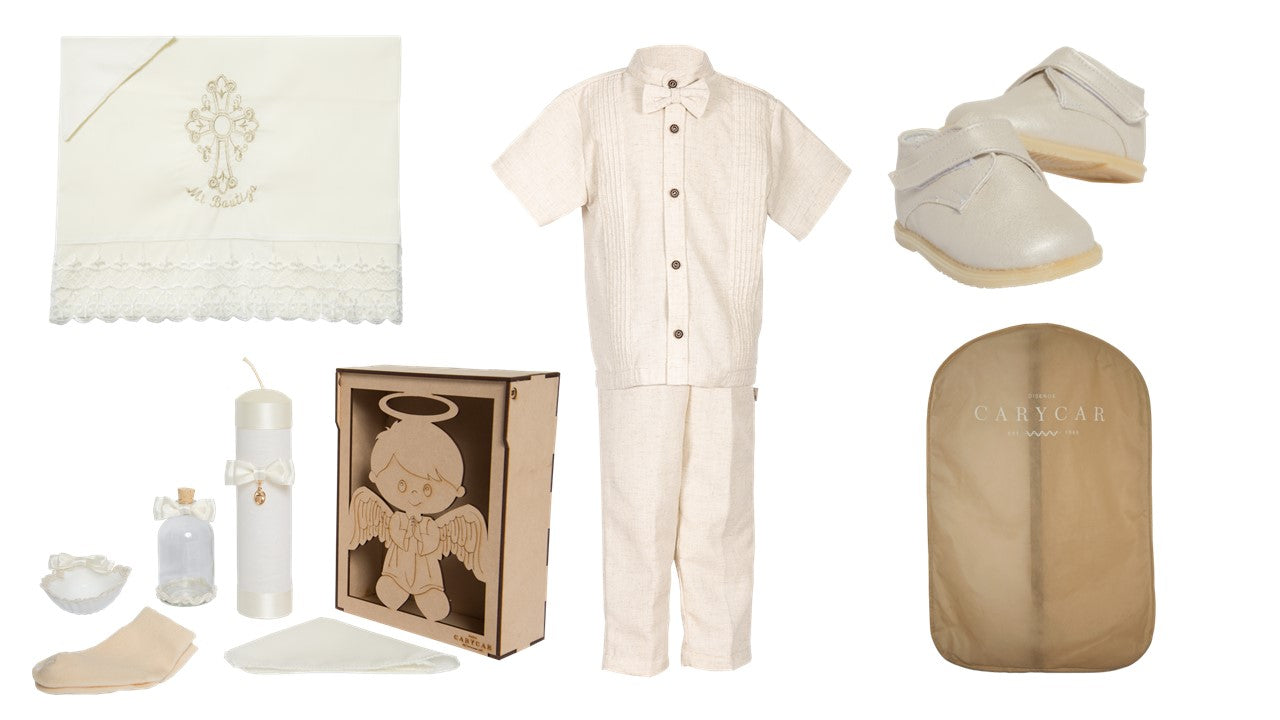 Kit de guayabera para niño