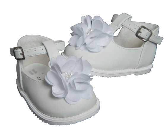 Zapatos Bebe ideal Bautizo Niña #406